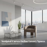 Modern Design curved shaped Sectional Couch configurable Commercial Furniture Ergonomic Support Lounge Seating High-Resilience Foam for Hotel Managers, Salon Owners, Interior Designers, Reception Area, Office, Living Room, Large Bedroom