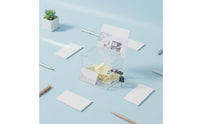 Clear Donation Box with Lock Versatile Clear Acrylic Comment Box Smooth Edges Acrylic Tip Jar for Fundraising, Events