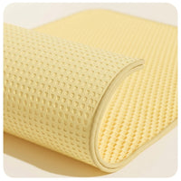 Cat Litter Mat and Toilet Mat, Double Layer EVA Material Litter Trapper for Box Mat, Large Size Indoor Cat Accessories, Available in 2 Colors