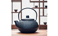 Mini Cast Iron Teapot Easy to Clean Hammered Cast Iron Teapot Rust Resistant
