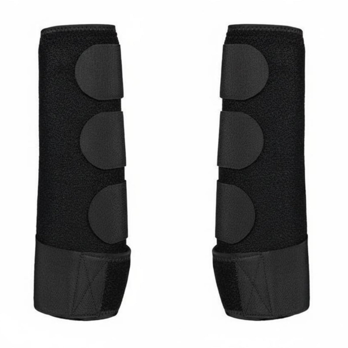 2 Pieces Equestrian Leg Boots Anti-Collision Horse Leg Wrap Thickened Padding Horse Tendon Boots for Equestrians, Training, Trail Riding