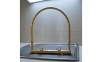 Circular Holder Holders Head Spa Tube Assembly Bottom Outlet U-Shaped Upper Tube Side-End Fittings Plumbing Fitting