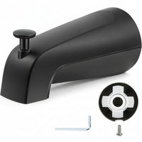 Tub Spout with Diverter Zinc Alloy Bathroom Fixture Metal Construction