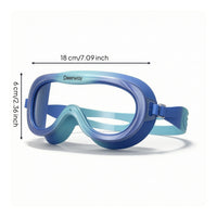 Leak-Proof Swim Goggles No Leakage Swimming Goggles Adjustable Comfortable for Toddlers, Beach