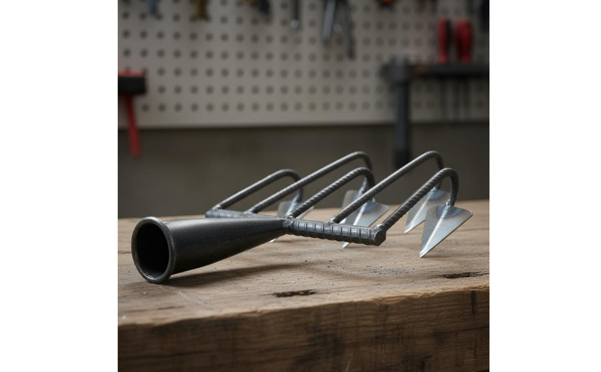Ditching Hoe Multifunctional Hand Cultivator Hoe Furrowing Rake for Gardeners, Agriculture