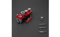 Aluminum Extrusion Drill Guide Diy Friendly Aluminum Profile Jig Easy Alignment Manual Tapping Guide for Metalworkers, Garage, Workshop
