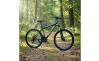 Shock Absorption 26 Inch Mountain Bike All-Terrain Disc Brake Mountain Bike Wide Tires Sporting Goods for Women, Away-Road