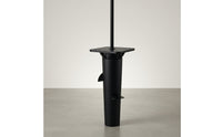 Umbrella Base with Locking Fins Stable Umbrella Ground Stake Rust-Resistant Hardware for Cafe