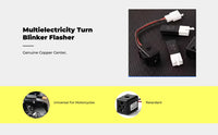 LED flasher controller, adjustable buzzer