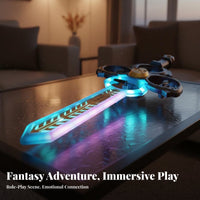 Lightweight and Long-Lasting Flying Blade Dr Unique Stable Flight Gesture Control Blade Toy Adjustable Speed for Boys, Kids, Playtime, Park
