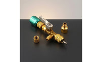 Shutoff Core Removal Tool with Ball Shutoff High-Pressure for Heating and Cooling Technicians, Air Conditioner Repair