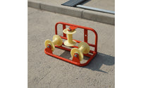 Corner Cable Pulley Metal Corner Cable Roller Anti Friction Wire Guide Wheel for Excavation Operations