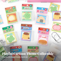 Non-Sticky Note Pad Korean Design Non-Sticky Notepad Lightweight Mini Memo Pad for Journaling Enthusiasts, Professionals, Scrapbooking, School, Office