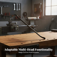 High Hardness Hexagonal Steel Long-Lasting Nail Puller Tool Good Toughness Heavy Duty Crowbar Versatile for Construction Workers, DIY Enthusiasts, Demolition Projects, Remodeling, Home Improvement, Flooring Removal