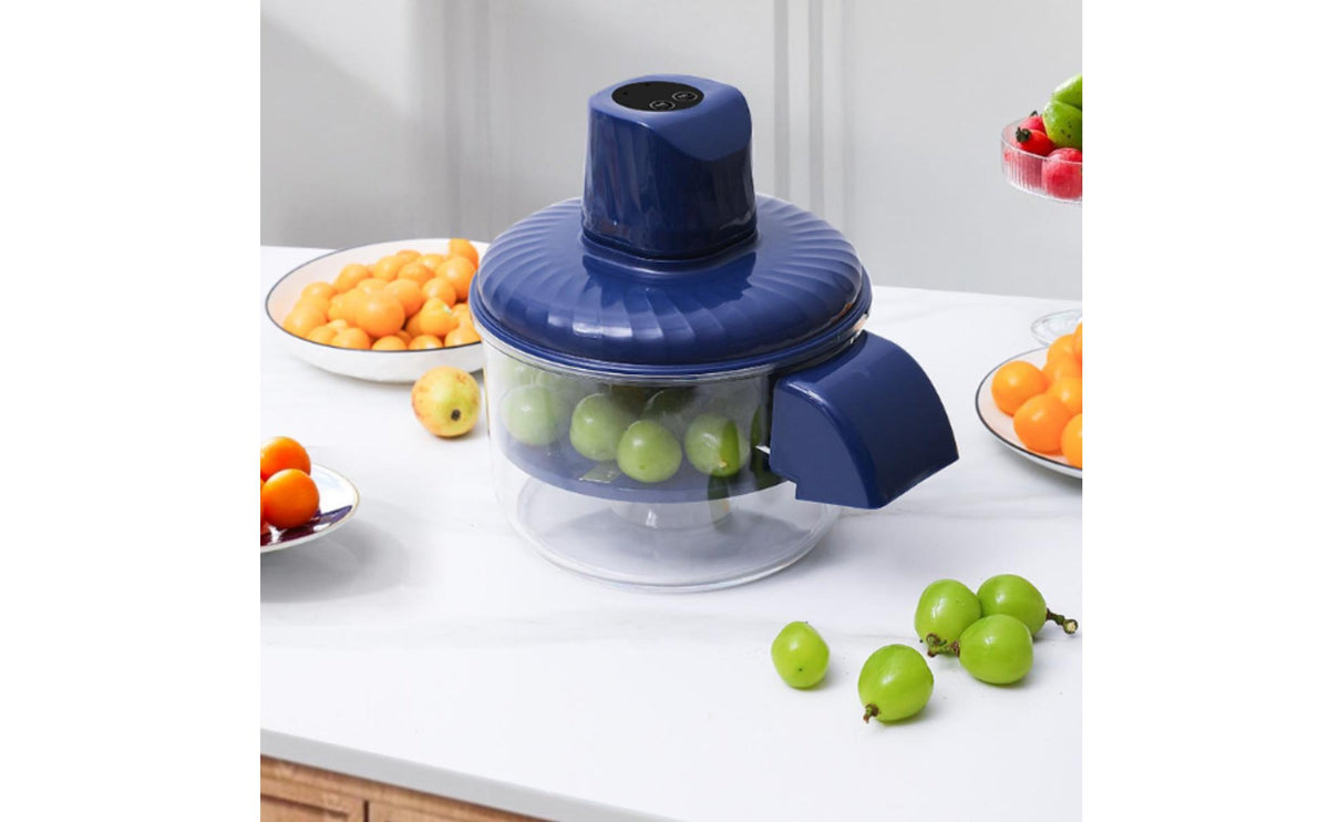 Automatic Fruit Skinner Single-Button Automatic Fruit Skinner Multi-Functional Grape Peeling Machine for Caterers, Milk Tea Shop