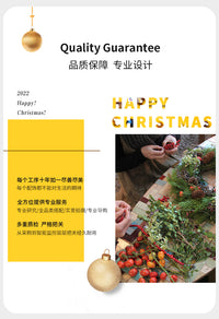 大型圣诞树2024新款北欧风圣诞节装饰场景布置高级感套装美陈摆件 圣诞草坪1*2.7米白色