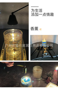 Aromatherapy Candle Tool Set with Metal Lighter and Snuffer