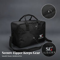 Oxford Cloth Black Drum Pedal Bag Detachable Shoulder Strap Padded Drum Pedal Case Zippered