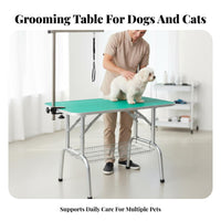 Pet Grooming Table Non-Slip & Waterproof Tabletop Pet Grooming Table with Arm Stable Structure Animal Supplies for Home Groomers