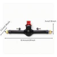 SCX24 Axle Assembly Hardened Steel RC Car Axle with 3mm Shaft