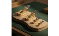 4 Pieces Thumb Plane Brass Luthier Plane Compact for Fine Woodworking, Luthiers