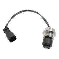 Direct Replacement Oil Level Sensor with Wired Connector Sturdy Electrical Connectivity Oil Level Sensor Threaded Wiring Harness Connector Easy Installation for Mechanics, Excavator Maintenance, Engine Repair