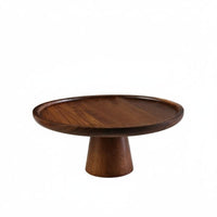Elevated Design Chinese Design Cake Display Stand Food Safe Round Afternoon Tea Tray Stable Base High-Foot Dessert Stand Easy to Clean for Parties, Weddings