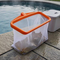 Detachable Handle Deepening Skimmer Net Wide Opening Fine Mesh Pool Net for Water Play Areas