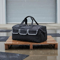Wide Mouth Opening Zippered Oxford Cloth Tool Bag Comfort Grip Handle Oxford Cloth Tool Bag Reinforced Stitching