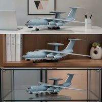 1:240 Airborne Early Warning Plane Display Aircraft Model Scale Airplane Model for Collectors, Shelf