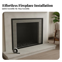 Infant Proofing Fireplace Guard Strong Fireplace Net Scratch Resistant for Parents, Unused Fireplaces