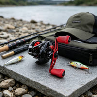 Reel Left-Hand Fast Retrieve Long Distance Casting Reel for Bass Fishermen, Anglers, Freshwater Fishing