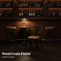 Manufacturing & Design Table and Chair Combo Retro Design Restaurant Seating Multiple Assemblys Business Furnishing for Bar, Milk &beverage Shop