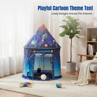 Play Tunnel with Tent Easy to Cleanpet Supplies Foldable for Felines, Kittens, Indoor, Playroom, Outsidedoor