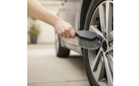 Wheel and Tire Brush Short-Handled Wheel and Tire Cleaning Kit Rim Clean Brush for Auto Detailing