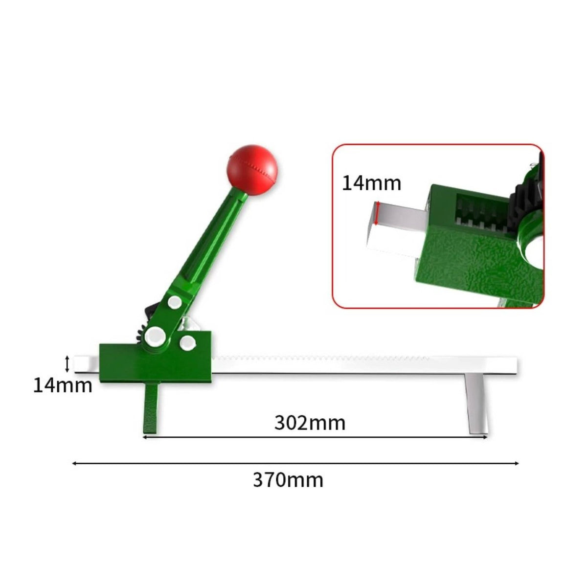 Multi-Vehicle Use Manual Tire Spreader Long-Lasting Tire Expander Tool High-Strength for Mechanics, Garage, Workshop