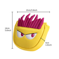 Cute Fries Putter Cover Funny French Fry Headcover Shielding Cartoon Golf Putter Cover Soft Padded for Golfers