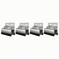 4 Pieces Roof Rack Solar Mount Threaded Bolts Solar Panel Mounting Kit Roof Rack Bracket Corrosion Resistant Energy Hardware