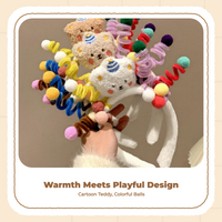 Funny Creature Headband, Soft Plush, Girls, Kids, Party