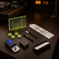 Turntable Calibration Tool Kit Tonearm Tip Tonearm Weight Calibrator Compact Azimuth Gauge for Vinyl Collectors