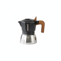 Stainless Steel Stovetop Pot Easy to Clean Stovetop Pot Mirror Polished Finish Espresso Maker for Campers, Outdoor