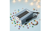 Automatic Beading Machine Portable Automatic Bead Threader High Efficiency Jewelry Making Machine for Crafters, DIY Enthusiasts