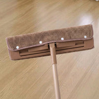 50cm Mop Head and Low-Shedding Mop Pads, Reusable Microfiber Snap-On Replacement, High Absorption Cleaning for Hardwood Floors, 1 Piece