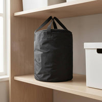 Heater Storage Bag Black Portable Heater Carry Bag Equipment Carrier Rounded Base Shoulder Straps