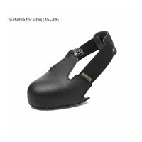 Shock-Absorbent Resistant Visitor Safety Shoe Cover Easy to Slip on Steel Toe Shoe Cover Reusable Steel Toe Overshoe Long-Lasting for Worksite