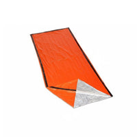 Heat Retention Thermal Rescue Bag Tear Resistant Emergency Bivy Bag Reusable Emergency Bivy Sack Lightweight for Camping, Hiking