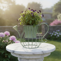 Watering Can Planter Vintage & Design Rustic Flower Pot Holder