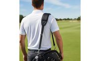 Golf Bag Shoulder Strap Comfortable Golf Bag Strap with Clips Thick Padded Adjustable for Golfers