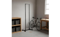 No Drilling Required Freestanding Bike Rack Indoor Outdoor Use Floor Cycle Holder Easy Assembly Freestanding Vertical Rack Scratch Protection for Families