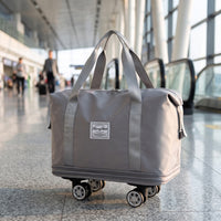 Rolling Duffel Bag with Wheels Soft Sided Wheeled Duffel Bag Extra Large for Journeyers, Students, Road Trips, Dorm Moves